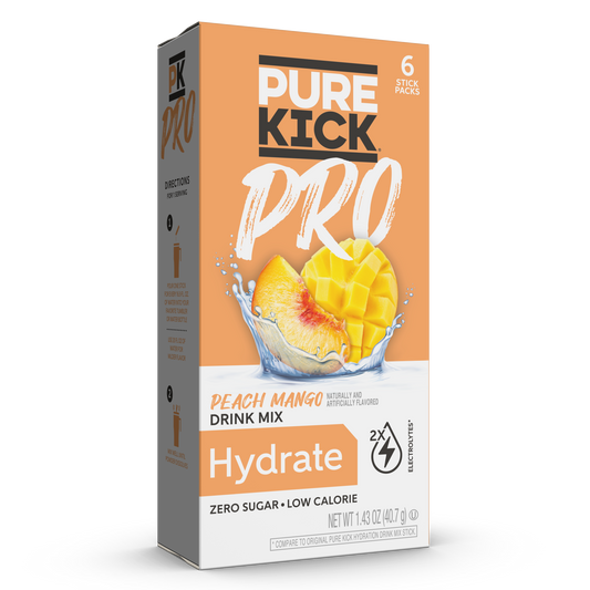 Pure Kick PRO Peach Mango Hydration Drink Mix