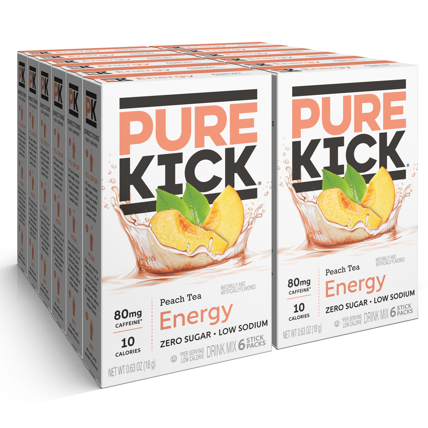 Peach Tea Energy Drink Mix