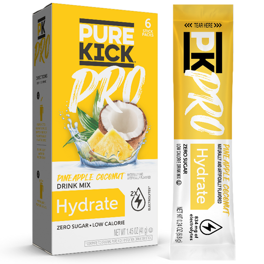 Pure Kick PRO Pineapple Coconut Hydration Drink Mix
