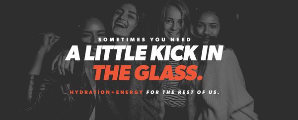 Add A Little Kick in Your Glass, Hydration Energy Drink Mixes