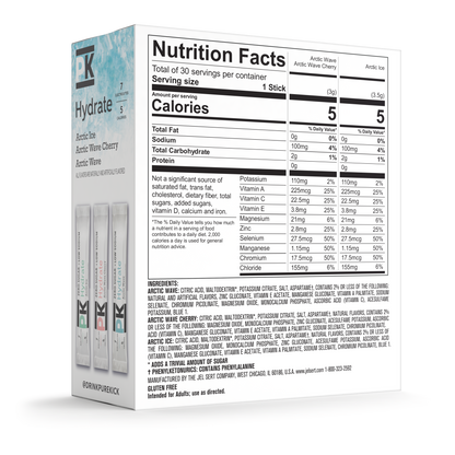 Pure Kick Hydrate Arctic Variety Pack, 30 CT