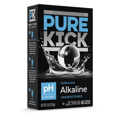 Pure Kick Alkaline - Unflavored, 6 CT