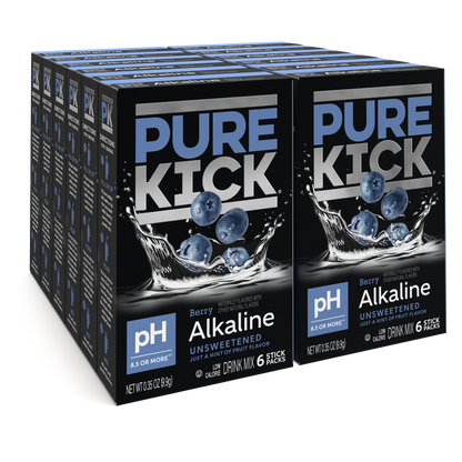 Pure Kick Alkaline - Berry, 6 CT