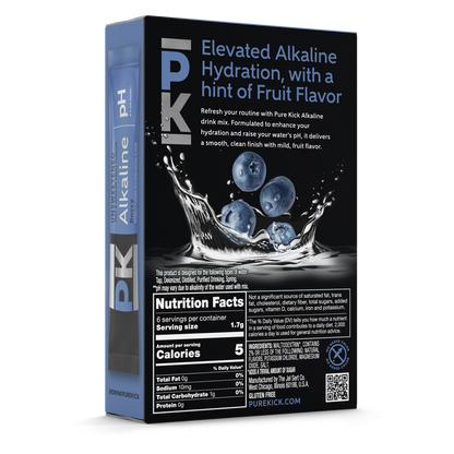 Pure Kick Alkaline - Berry, 6 CT