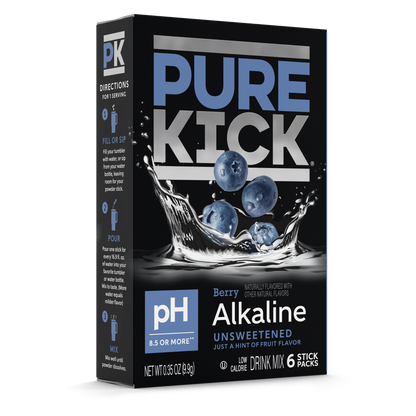 Pure Kick Alkaline - Berry, 6 CT