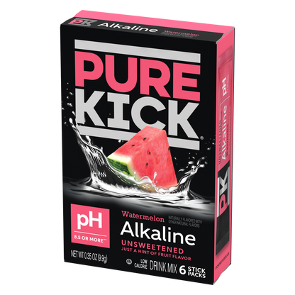 Pure Kick Alkaline - Watermelon, 6 CT