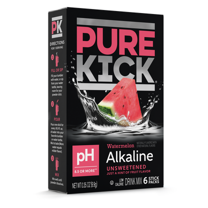 Pure Kick Alkaline - Watermelon, 6 CT