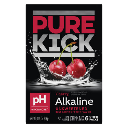 Pure Kick Alkaline - Cherry, 6 CT