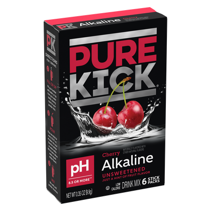 Pure Kick Alkaline - Cherry, 6 CT