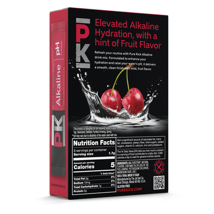Pure Kick Alkaline - Cherry, 6 CT