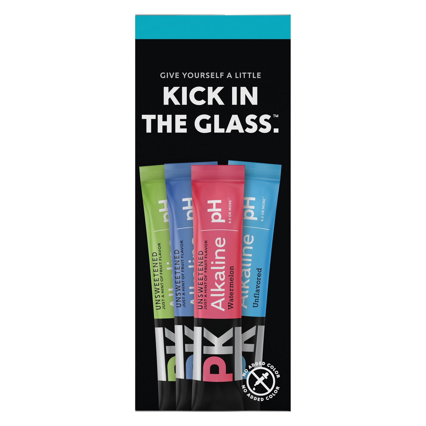 Pure Kick Alkaline Variety Pack - Watermelon, Berry, Cucumber Lemon and Unflavored, 30 Servings per Box