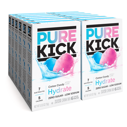 Pure Kick Hydrate - Cotton Candy, 6 CT