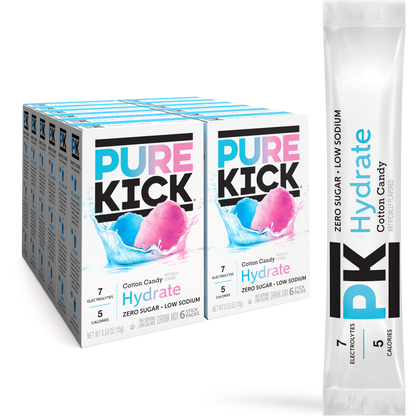 Pure Kick Hydrate - Cotton Candy, 6 CT