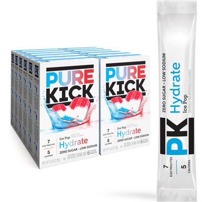 Pure Kick Hydrate - Ice Pop, 6 CT