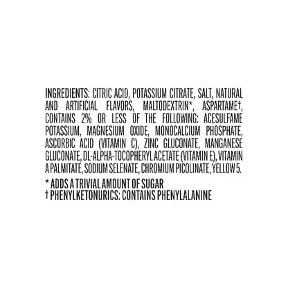Pure Kick Sonic Limeade ingredients, sonic limeade ingredients