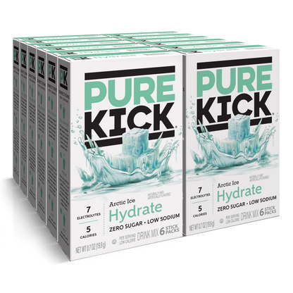 Pure Kick Hydrate - Arctic Ice, 6 CT