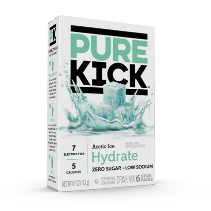 Pure Kick Hydrate - Arctic Ice, 6 CT