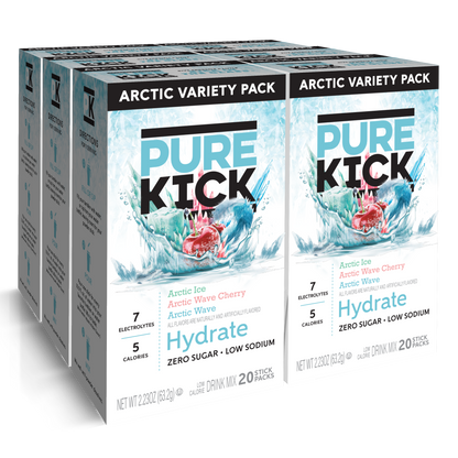 Pure Kick Hydrate Arctic Variety Pack, 20 CT