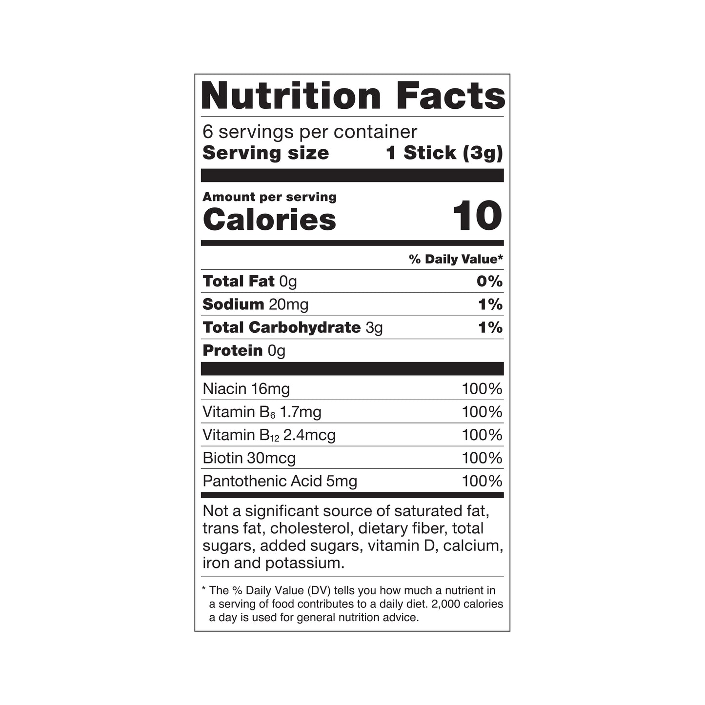 Black Tea Energy Drink Mix