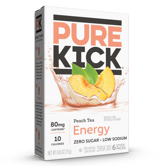 Peach Tea Energy Drink Mix