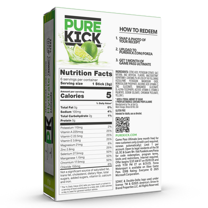 Pure Kick Forza Sonic Limeade Hydration Drink Mix