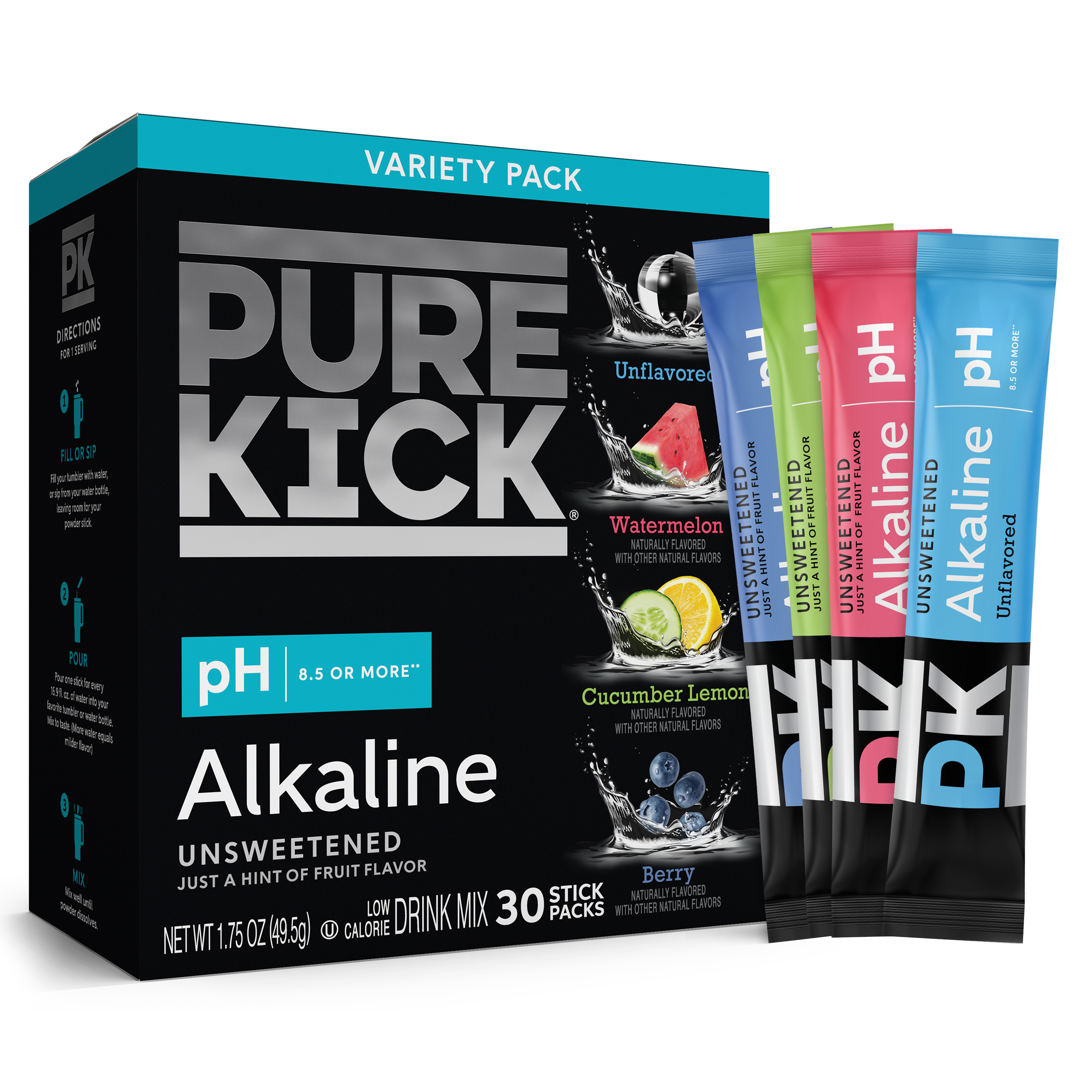 Pure Kick Energy & Hydration Drink Mixes | Pure Kick Fuel For Your Day