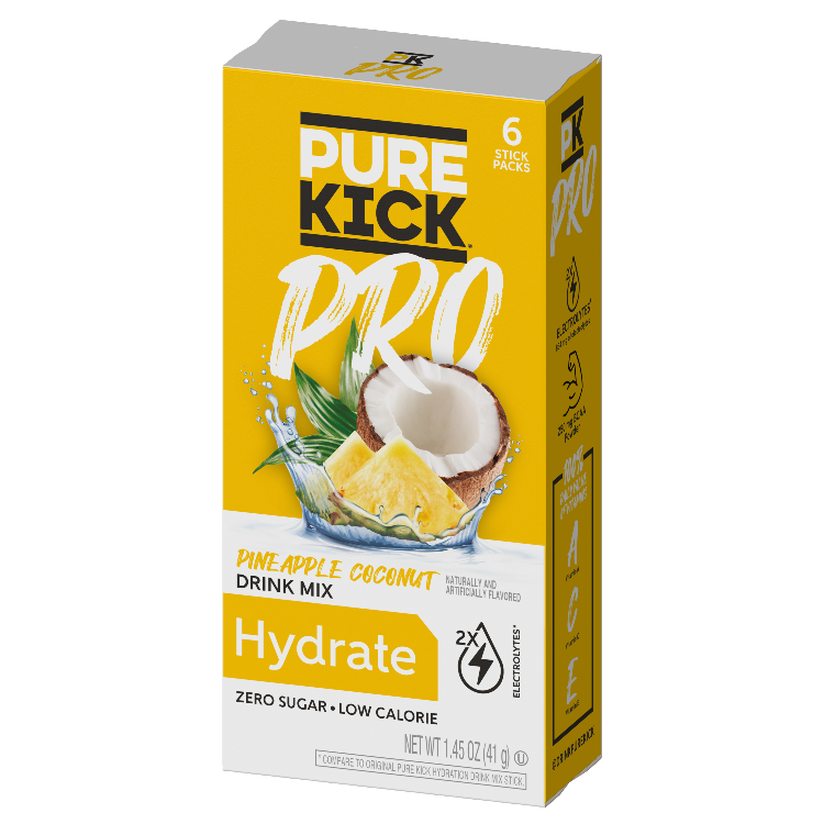 Pineapple Coconut Flavored Water, Pineapple Coconut Drink Mix, Pineapple Coconut Flavored Water Packets