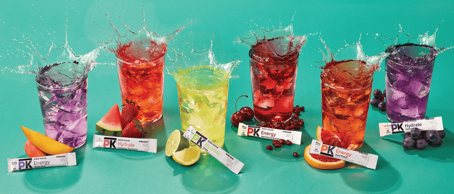 Pure Kick Energy & Hydration Drink Mixes | Pure Kick Fuel For Your Day