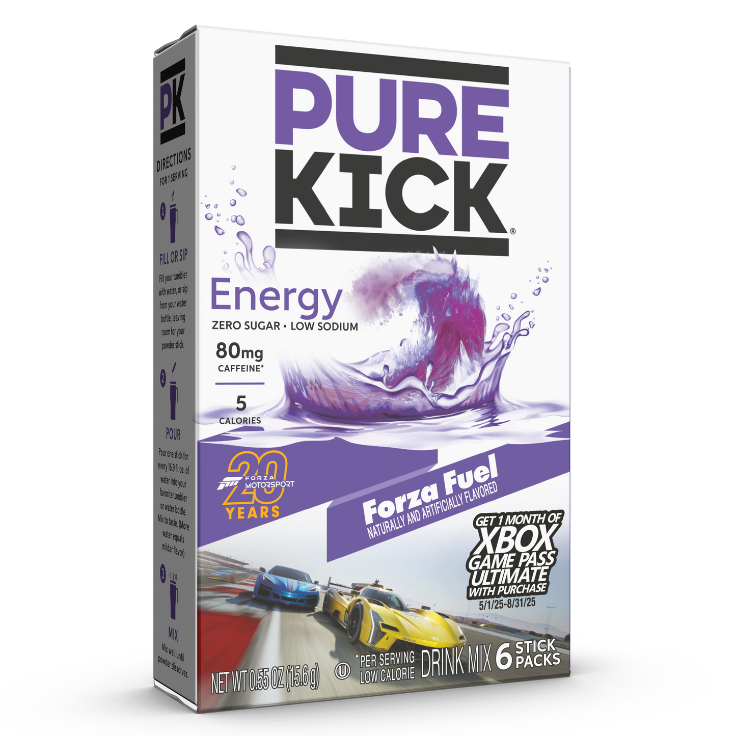 Pure Kick Forza Fuel Energy Drink Mix