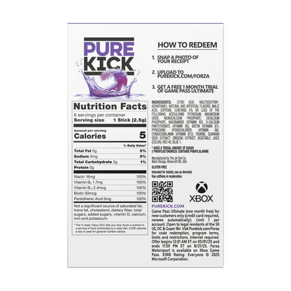 Pure Kick Forza Fuel Energy Drink Mix