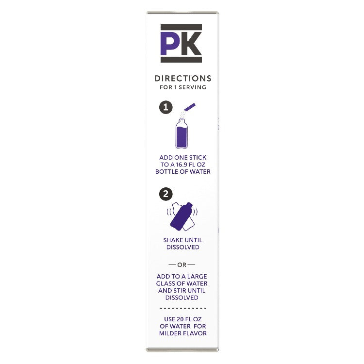 Pure Kick Concord Grape Hydration Mixing Directions, Pure Kick Grape Drink Instructions, Grape Drink Recipe